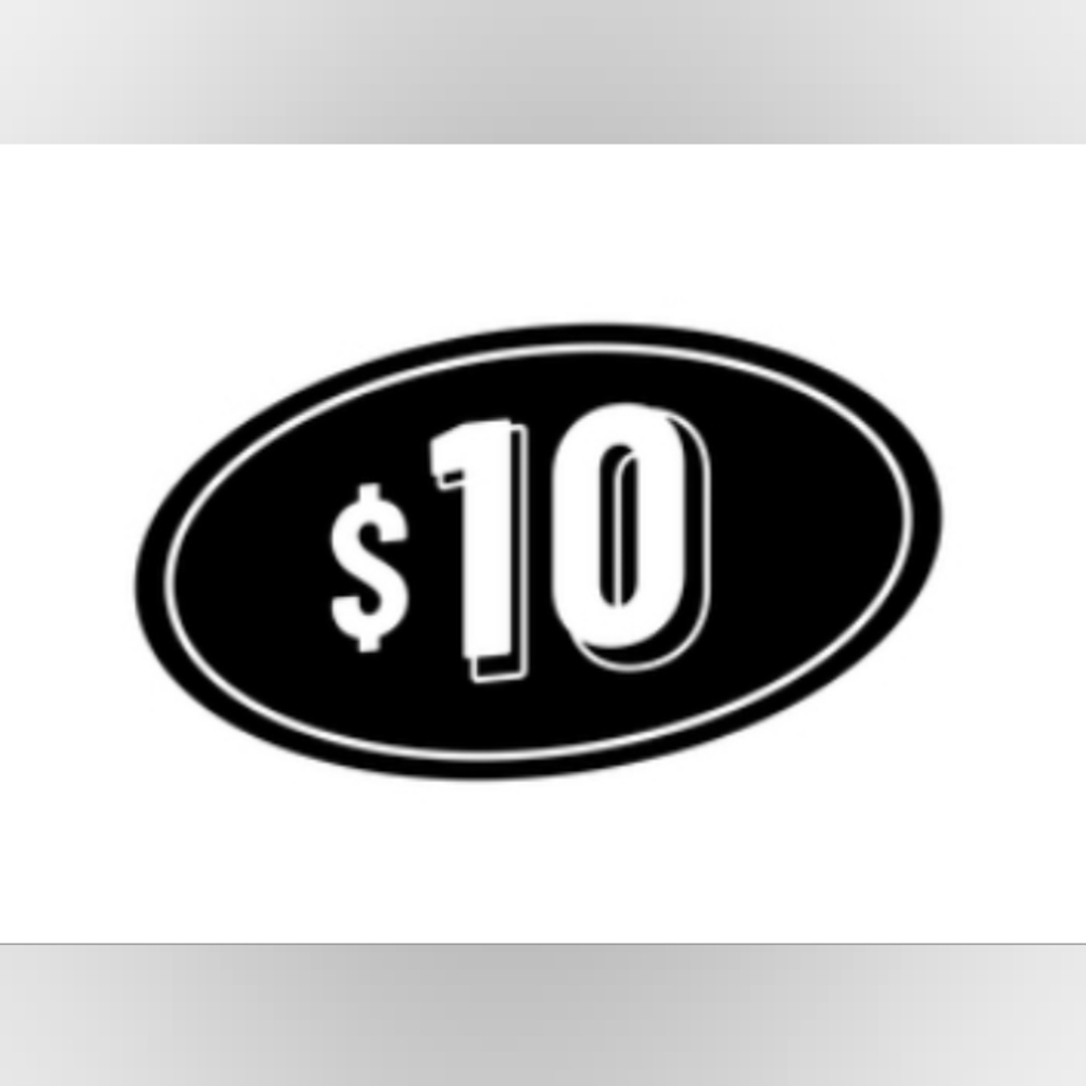 $10 ONLY SECTION